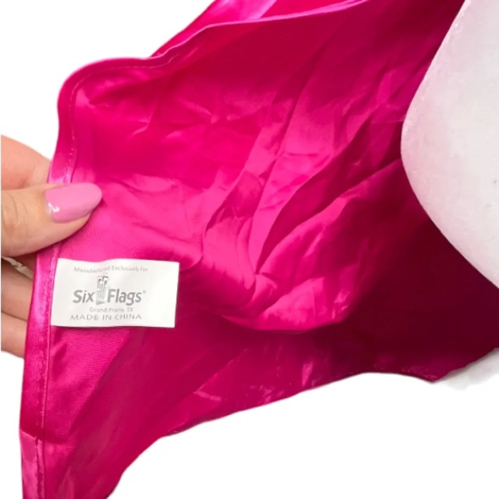 Adult Pink Glitter Batman Cape - Superhero Costume Dress Up